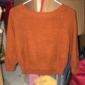 Cropped sweater